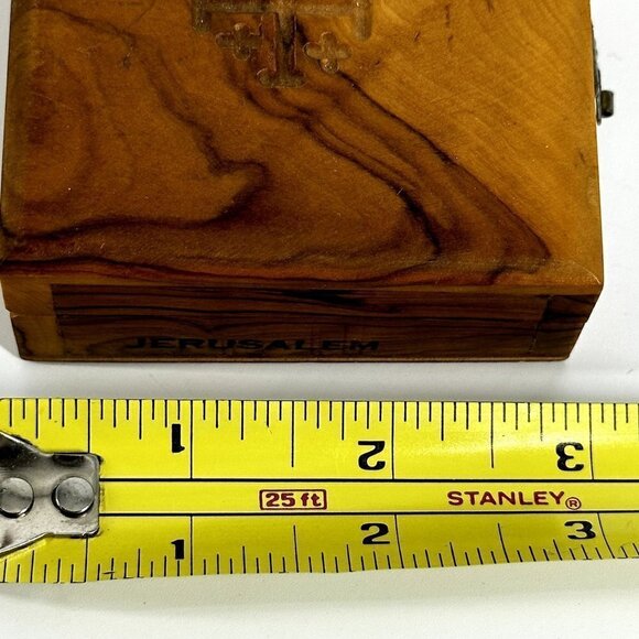 350 Silver Jordan Jerusalem Maltese Crusader Cross Pendent on Chain with box - Picture 10 of 16